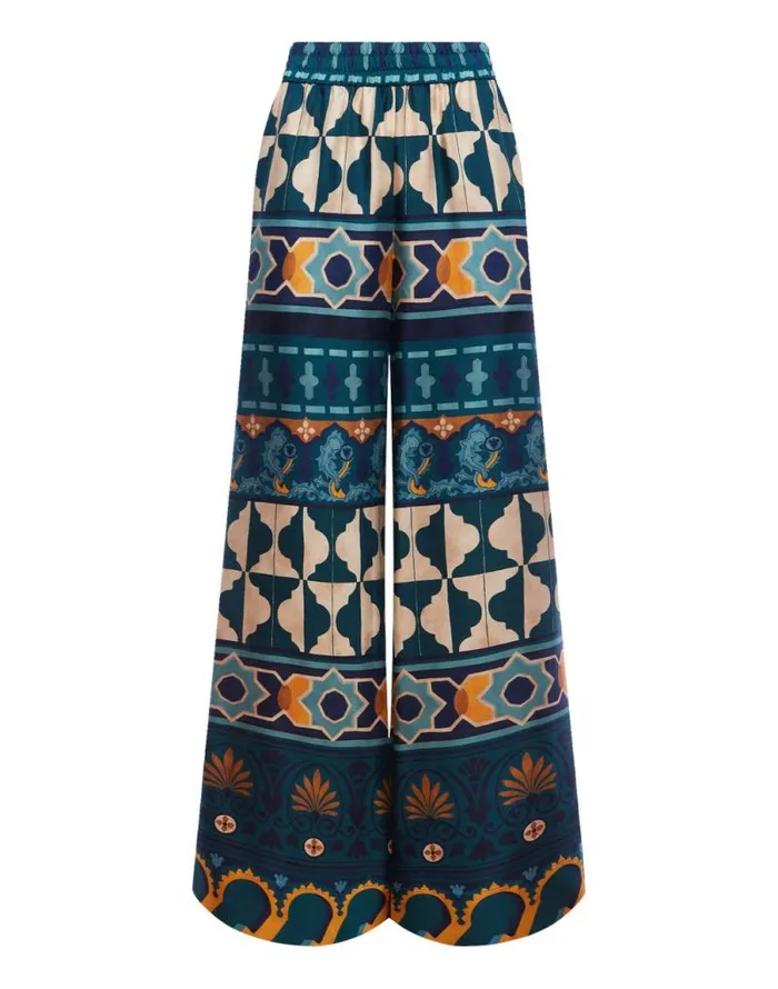Palazzo Pants Casareale Place Emerald Women La Double J Shorts and Pants Palazzo Pants Casareale Place Emerald Women La Double J Shorts and Pants