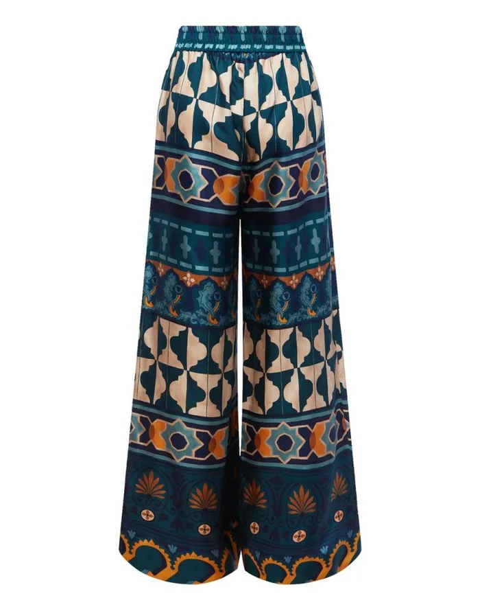Palazzo Pants Casareale Place Emerald Women La Double J Shorts and Pants Palazzo Pants Casareale Place Emerald Women La Double J Shorts and Pants