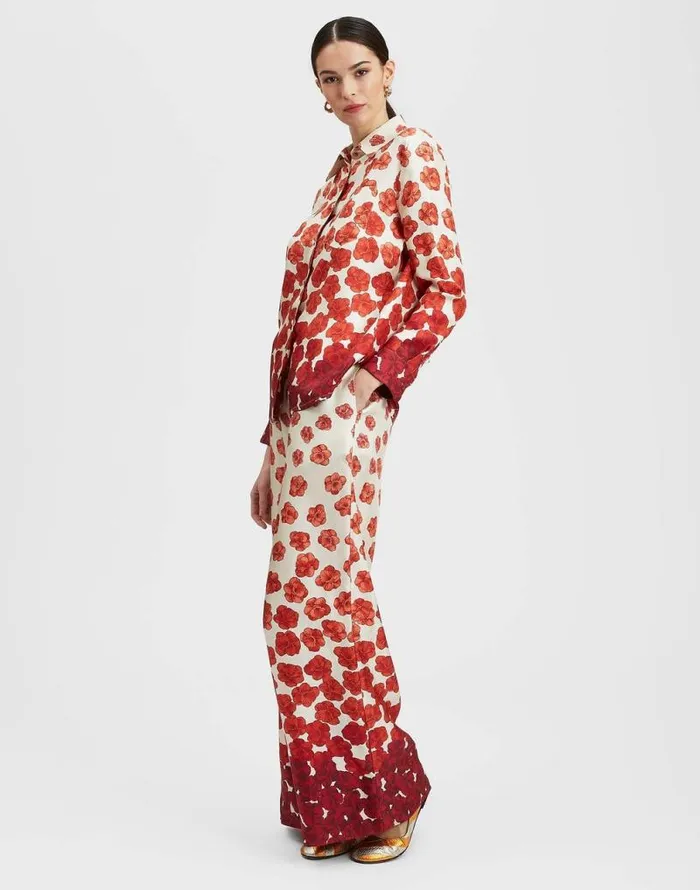 Palazzo Pants Haze Place Red Women La Double J Shorts and Pants