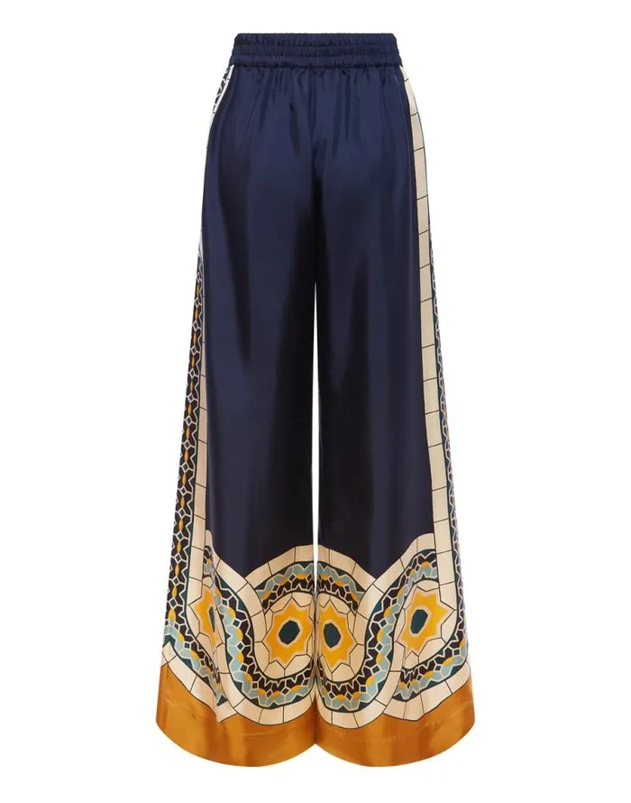Palazzo Pants Mudejar Place Blue Women La Double J Shorts and Pants Palazzo Pants Mudejar Place Blue Women La Double J Shorts and Pants