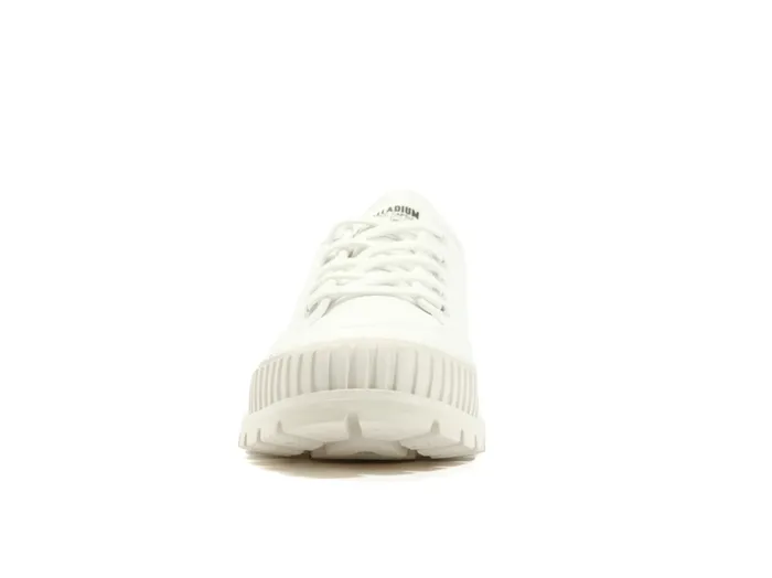 PALLADIUM PALLASHOCK LO ORGANIC 2 Star White Women Sneakers PALLADIUM PALLASHOCK LO ORGANIC 2 Star White Women Sneakers