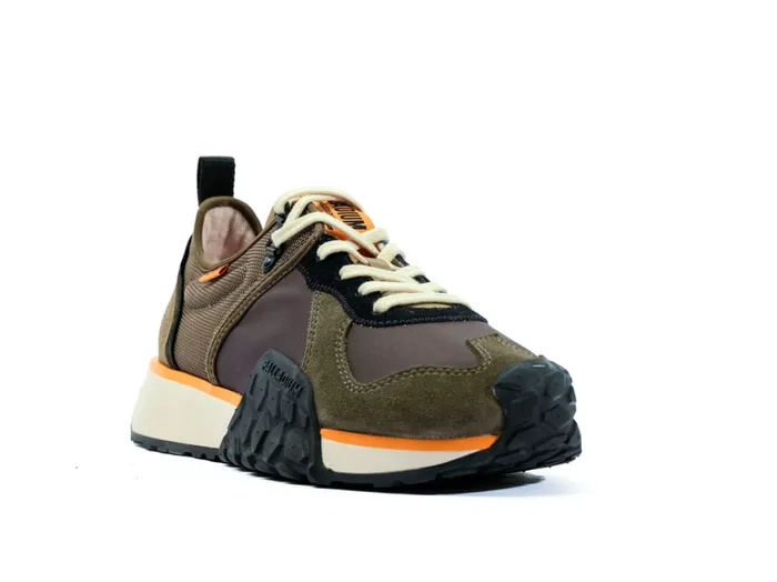 PALLADIUM TROOP RUNNER Olive Nightblack Kids Sneakers PALLADIUM TROOP RUNNER Olive Nightblack Kids Sneakers