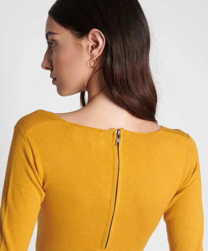 PAMELA KNITTED LONGSLEEVE BODYSUIT Women One Teaspoon Intimates PAMELA KNITTED LONGSLEEVE BODYSUIT Women One Teaspoon Intimates