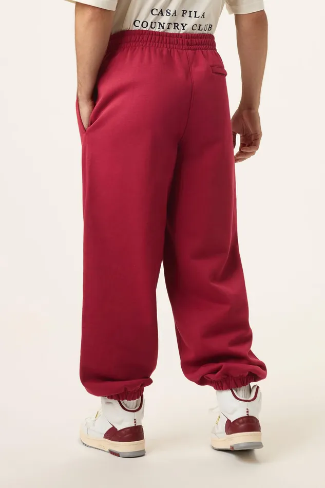 Pants and Shorts Women Fila CASA FILA Country Club Jogger 600 Tinetan Red Pants and Shorts Women Fila CASA FILA Country Club Jogger 600 Tinetan Red