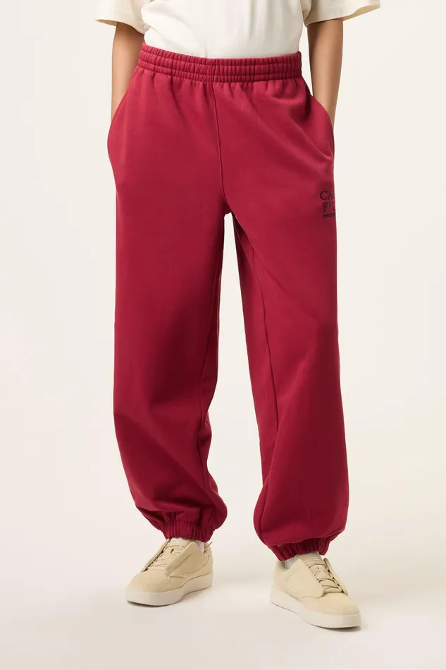 Pants and Shorts Women Fila CASA FILA Country Club Jogger 600 Tinetan Red Pants and Shorts Women Fila CASA FILA Country Club Jogger 600 Tinetan Red