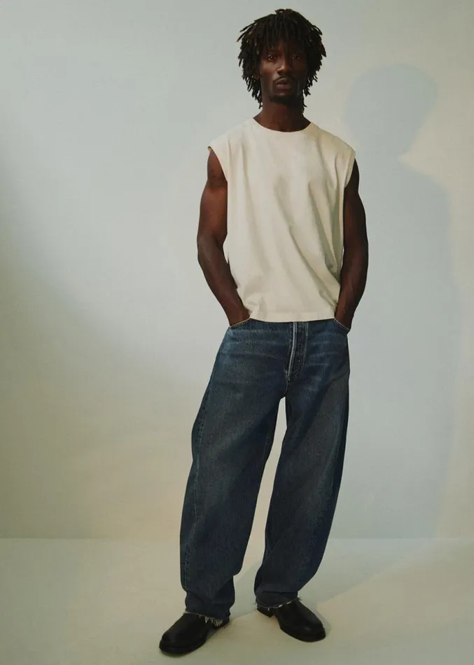Pants Men Agolde Luna Jean In Control