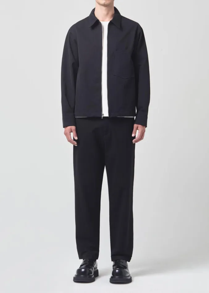 Pants Men Agolde Vinson Chino In Black