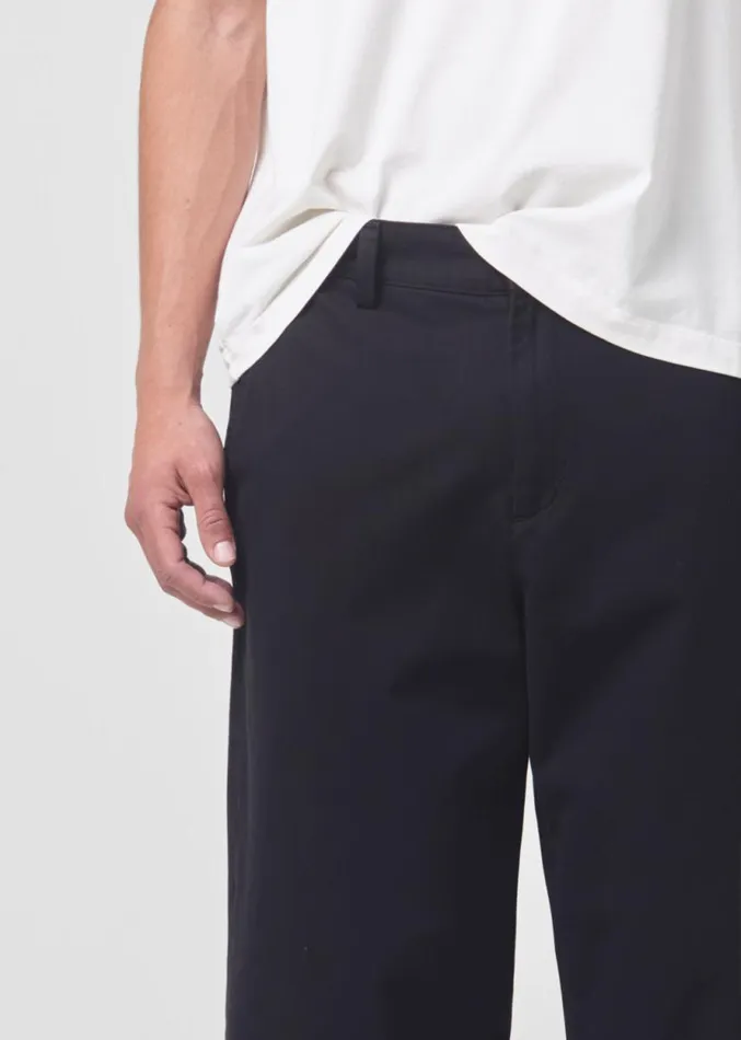 Pants Men Agolde Vinson Chino In Black