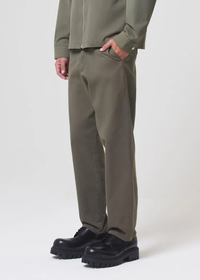 Pants Men Agolde Vinson Chino In Moss