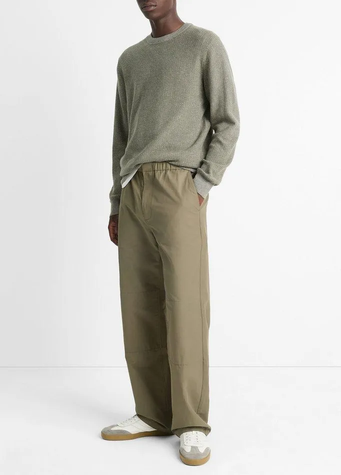 Pants Men Vince CottonBlend Parachute Pant Light Surplus Olive Pants Men Vince CottonBlend Parachute Pant Light Surplus Olive