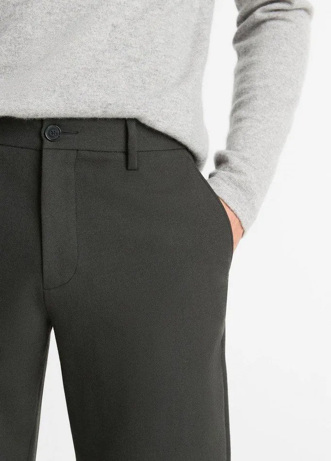 Pants Men Vince Owen Athletic Wool Suiting Pant Black Pants Men Vince Owen Athletic Wool Suiting Pant Black