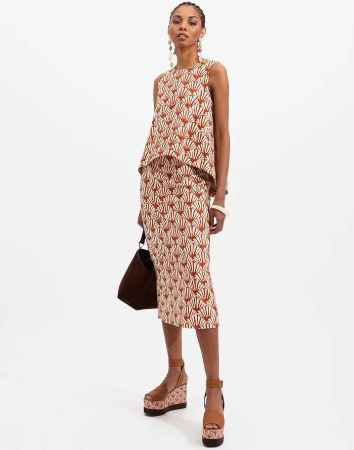 Pencil Skirt Ventaglio Women La Double J Skirts Pencil Skirt Ventaglio Women La Double J Skirts