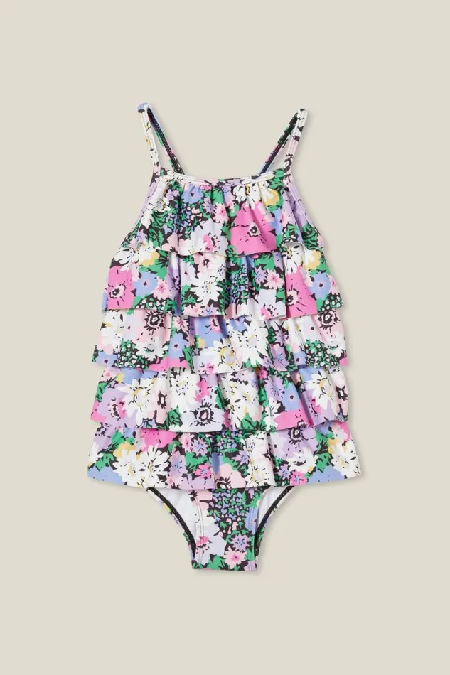 Pepper One Piece Phantomflower Garden Girls Cotton On Swimwear