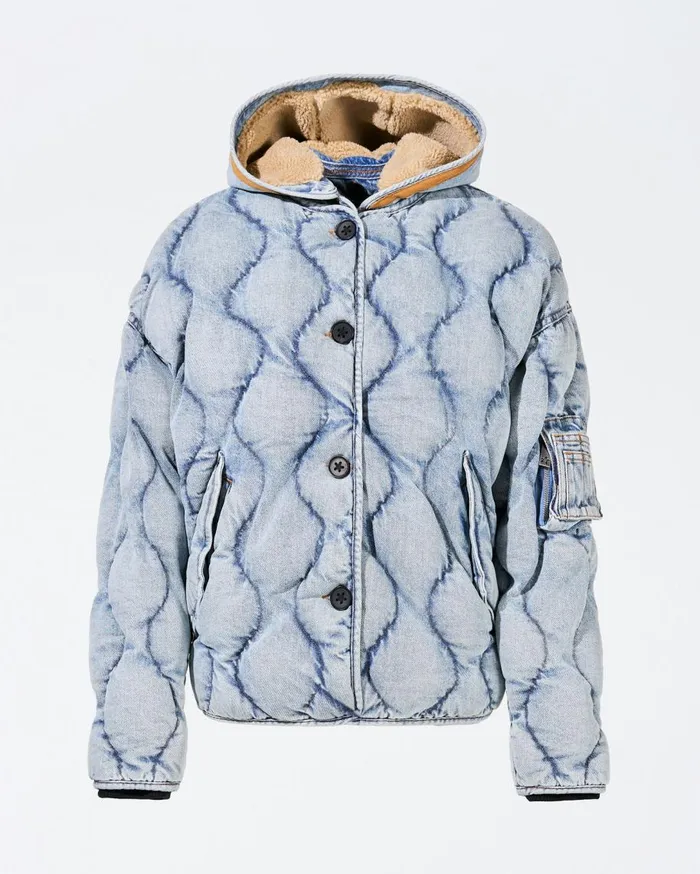 Perfect Moment Jackets Denim Liner Jacket Light Denim 8211 Women