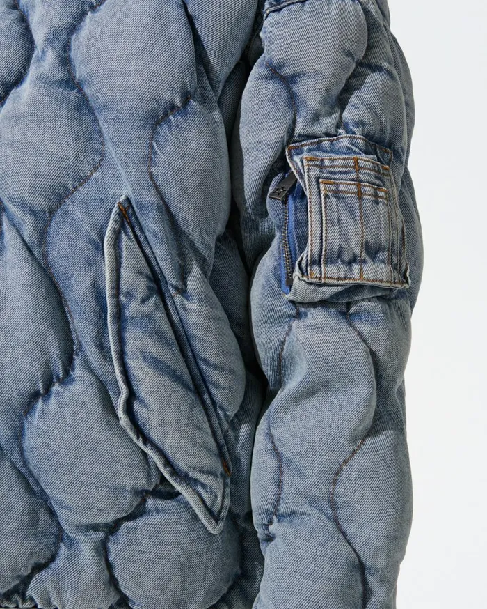 Perfect Moment Jackets Denim Liner Jacket Light Denim 8211 Women