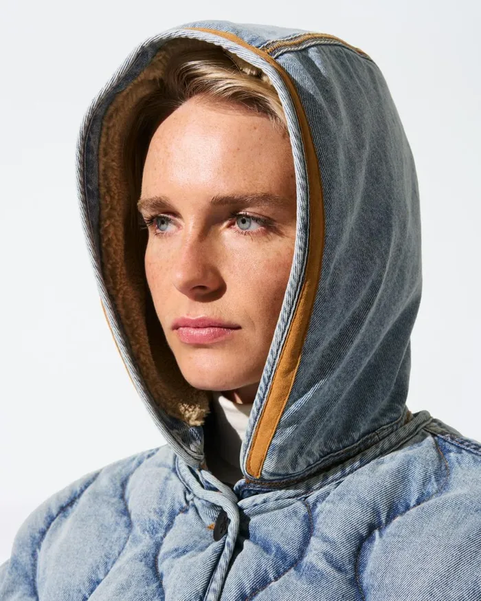 Perfect Moment Jackets Denim Liner Jacket Light Denim 8211 Women