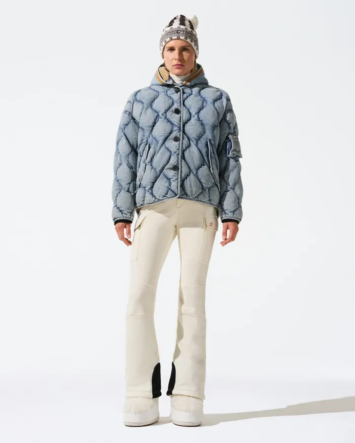 Perfect Moment Jackets Denim Liner Jacket Light Denim 8211 Women