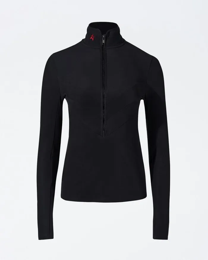 Perfect Moment Tops JG Thermal HalfZip Top Black 8211 Women