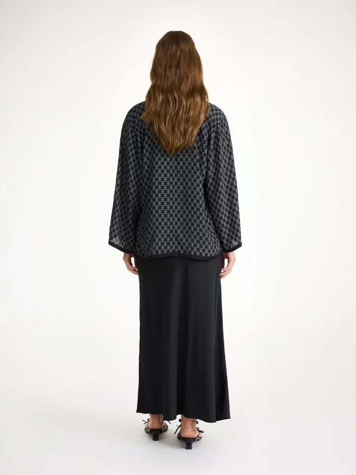 Plazzo Blouse Mono Lined 050 Women By Malene Birger Tops and Blouses