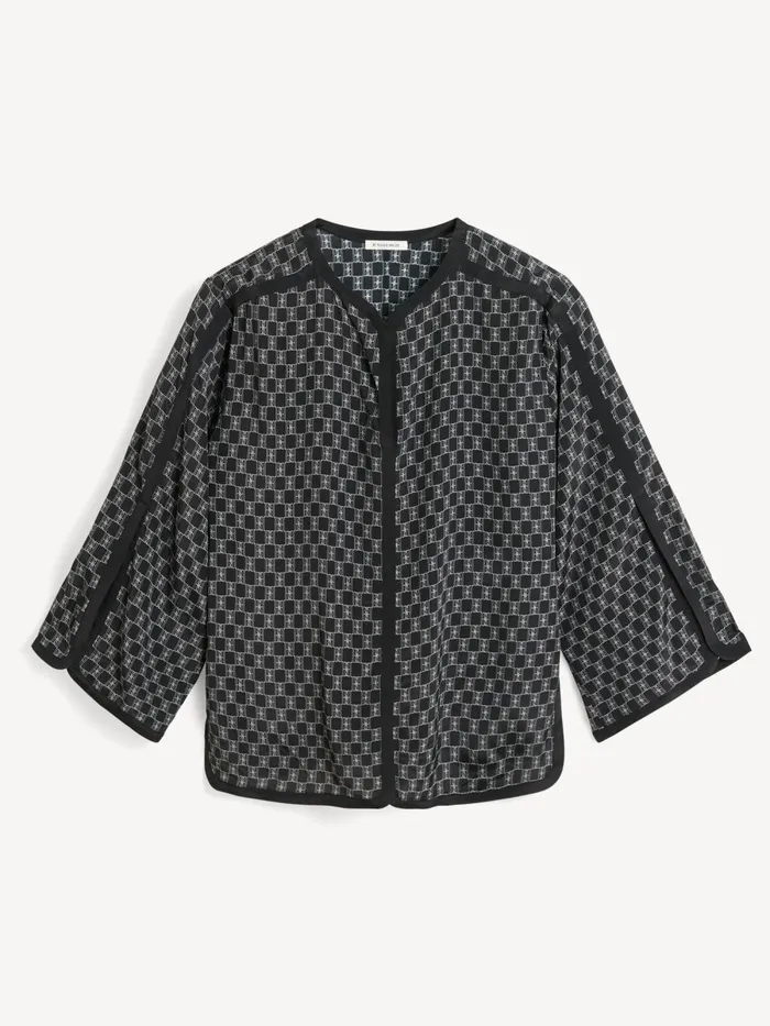 Plazzo Blouse Mono Lined 050 Women By Malene Birger Tops and Blouses