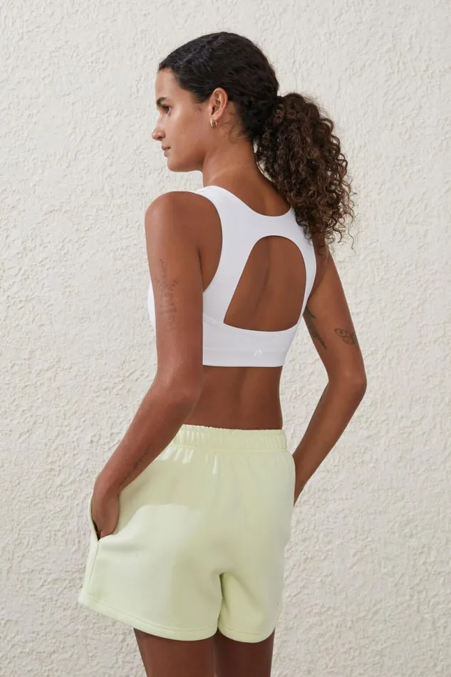 Plush Essential Gym Short Pistachio Cream Women Cotton On Shorts Plush Essential Gym Short Pistachio Cream Women Cotton On Shorts