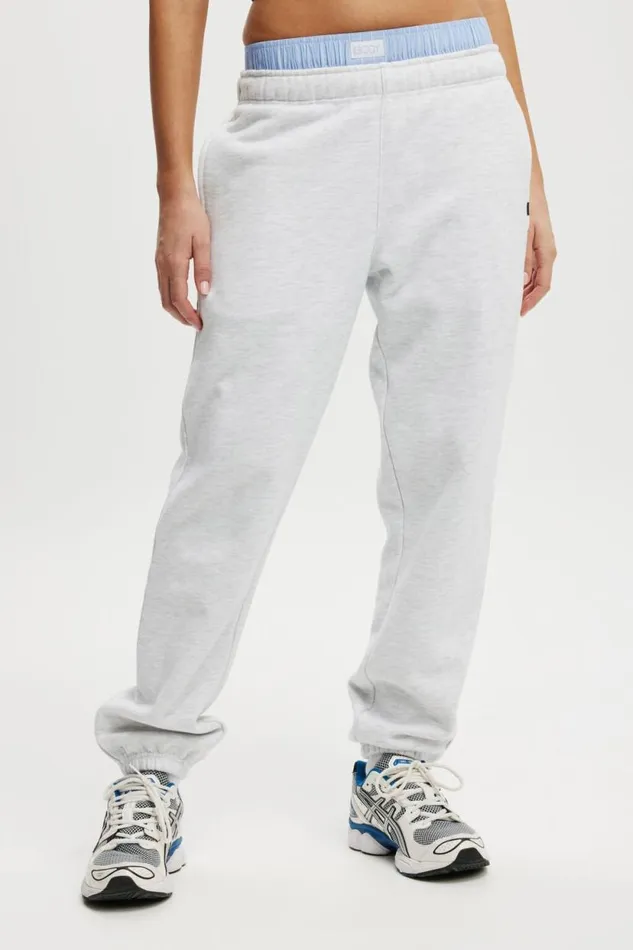Plush Essential Gym Sweatpant Core Cloudy Grey Marle Women Cotton On Pants Plush Essential Gym Sweatpant Core Cloudy Grey Marle Women Cotton On Pants