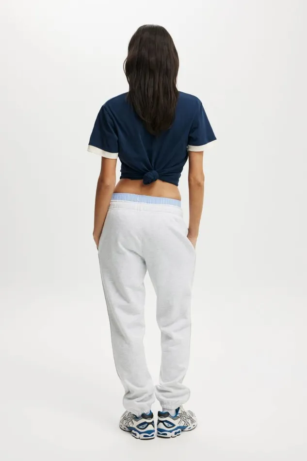 Plush Essential Gym Sweatpant Core Cloudy Grey Marle Women Cotton On Pants Plush Essential Gym Sweatpant Core Cloudy Grey Marle Women Cotton On Pants