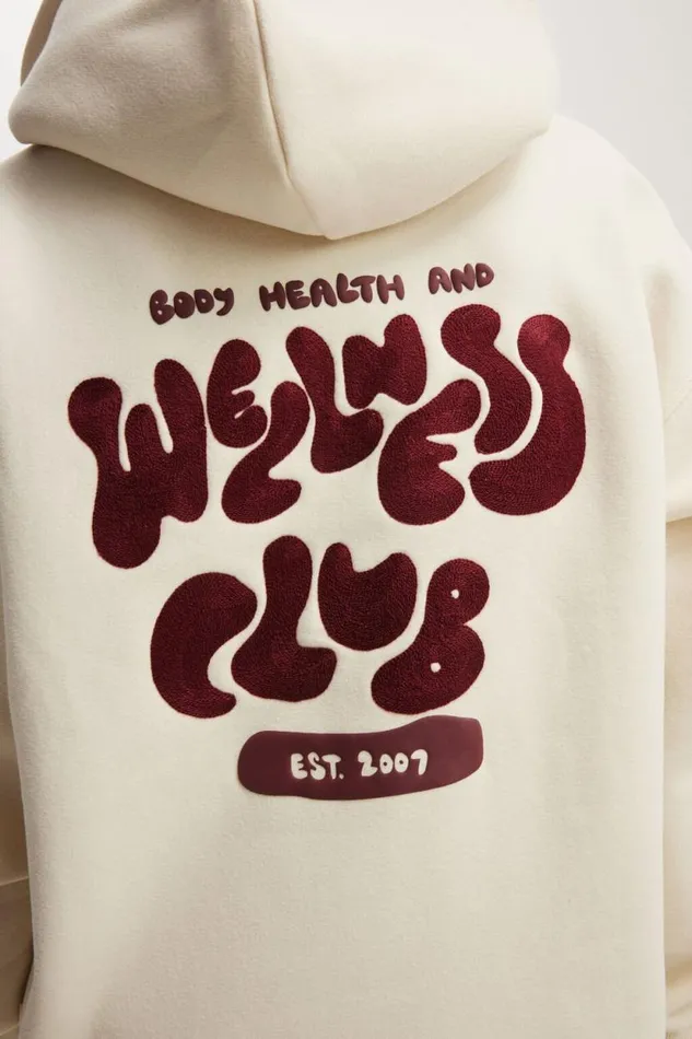 Plush Premium Graphic Hoodie Coconut Milkbhwc Wellness Club Cabernet Women Cotton On Sweats and Hoodies Plush Premium Graphic Hoodie Coconut Milkbhwc Wellness Club Cabernet Women Cotton On Sweats and Hoodies
