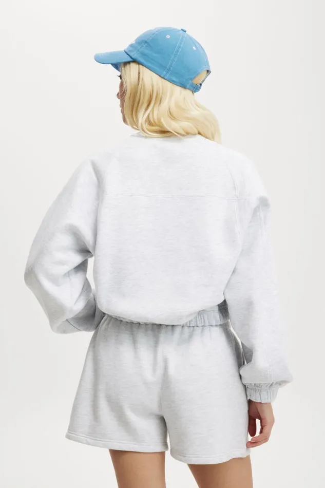 Plush Saddle Sleeve Jumper Cloudy Grey Marle Women Cotton On Sweats and Hoodies Plush Saddle Sleeve Jumper Cloudy Grey Marle Women Cotton On Sweats and Hoodies