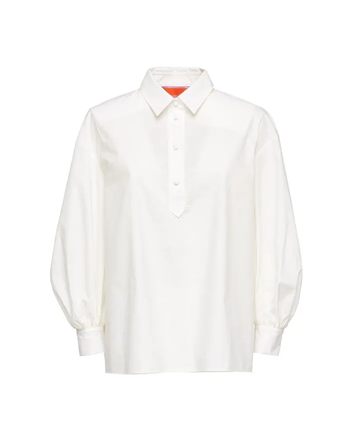 Poet Shirt Solid White Smoke Women La Double J Shirts and Tops Poet Shirt Solid White Smoke Women La Double J Shirts and Tops
