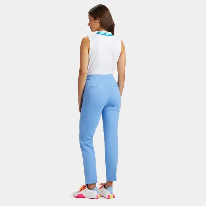 Polos and Shirts Women GFORE PLEATED COLLAR SILKY TECH NYLON SLEEVELESS POLO Snow Polos and Shirts Women GFORE PLEATED COLLAR SILKY TECH NYLON SLEEVELESS POLO Snow