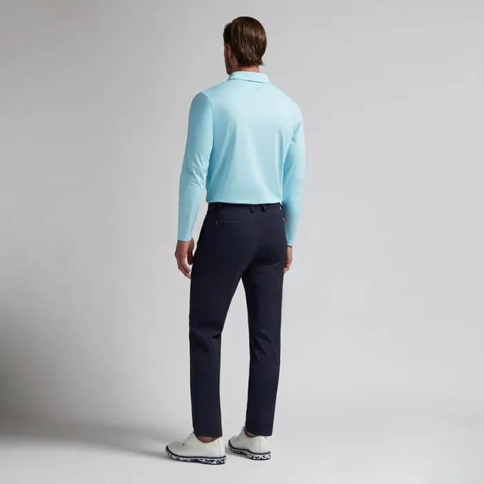 Polos Men GFORE MLANGE ICE NYLON LONG SLEEVE POLO Powder Melange Polos Men GFORE MLANGE ICE NYLON LONG SLEEVE POLO Powder Melange