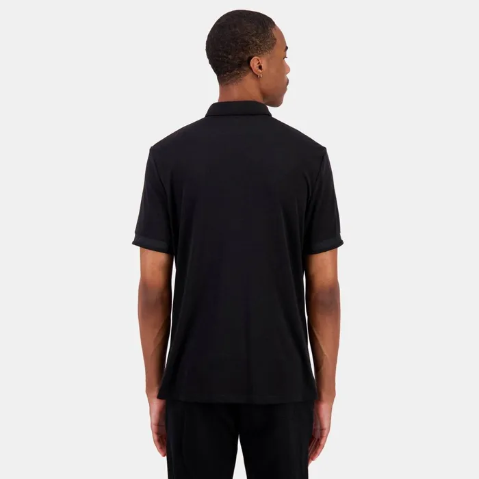 Polos Shirts Men Le Coq Sportif Coq D039or Shirt Manches Courtes Black