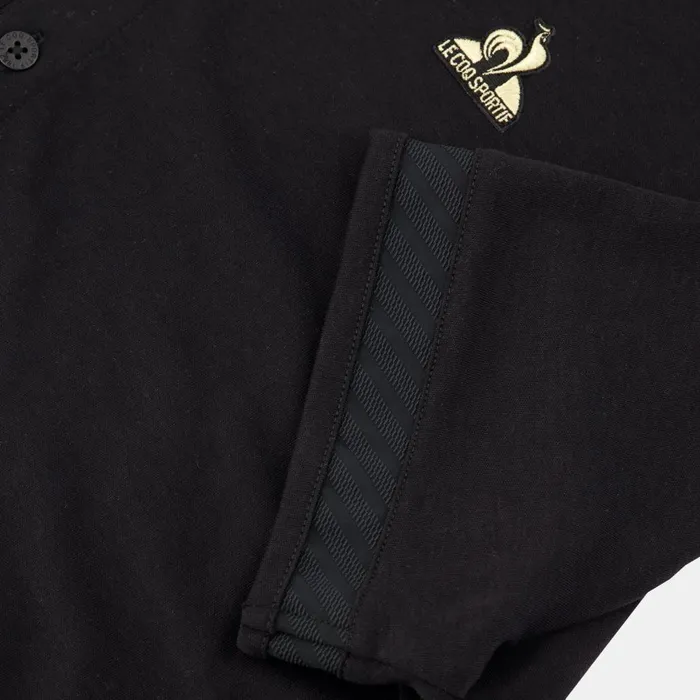 Polos Shirts Men Le Coq Sportif Coq D039or Shirt Manches Courtes Black