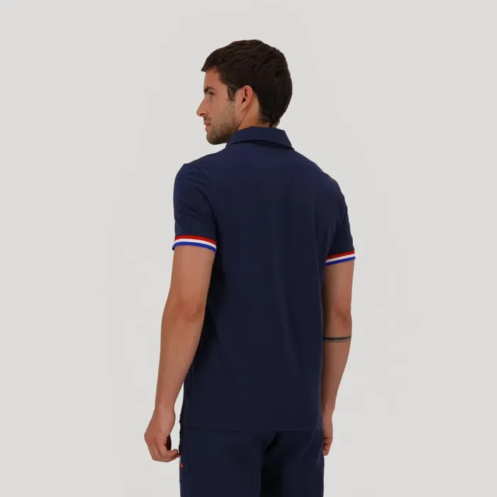 Polos Shirts Men Le Coq Sportif Paris 2024 Polo Shirt Dress Blues Polos Shirts Men Le Coq Sportif Paris 2024 Polo Shirt Dress Blues