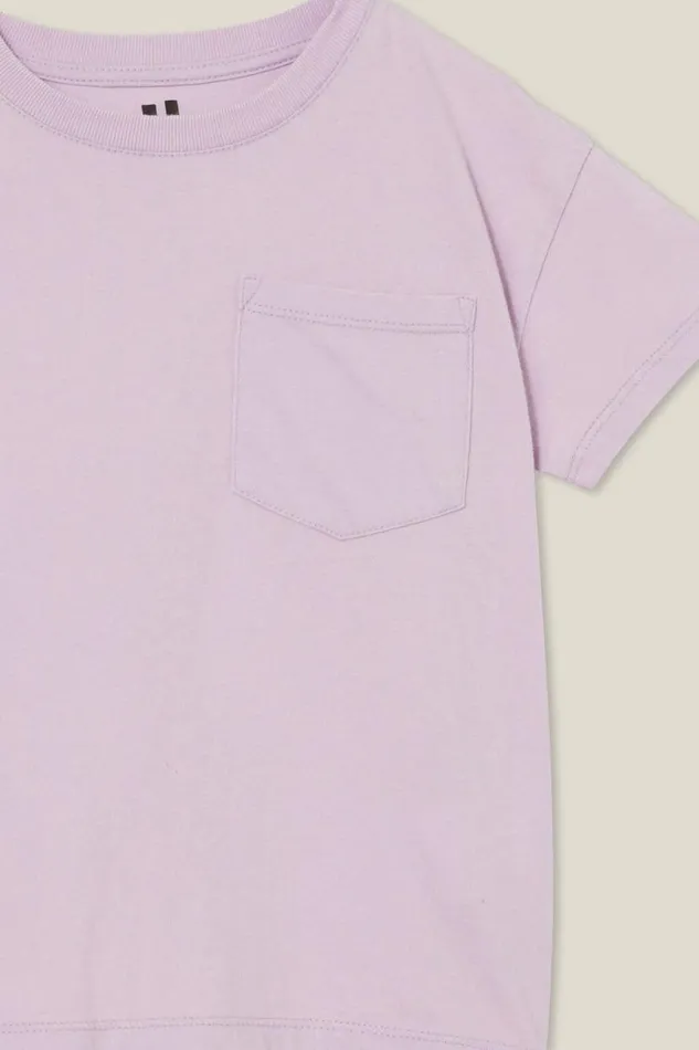 Poppy Short Sleeve Print Tee Lilac Dropsnow Wash Girls Cotton On Tops and TShirts Poppy Short Sleeve Print Tee Lilac Dropsnow Wash Girls Cotton On Tops and TShirts