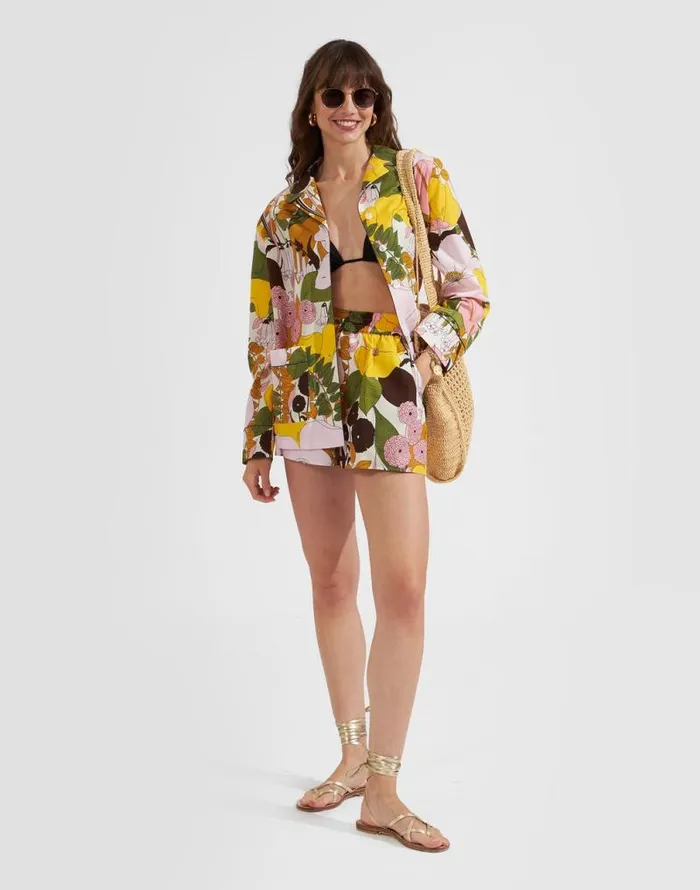 PullUp Shorts Big Flower Rose Women La Double J Shorts and Pants PullUp Shorts Big Flower Rose Women La Double J Shorts and Pants