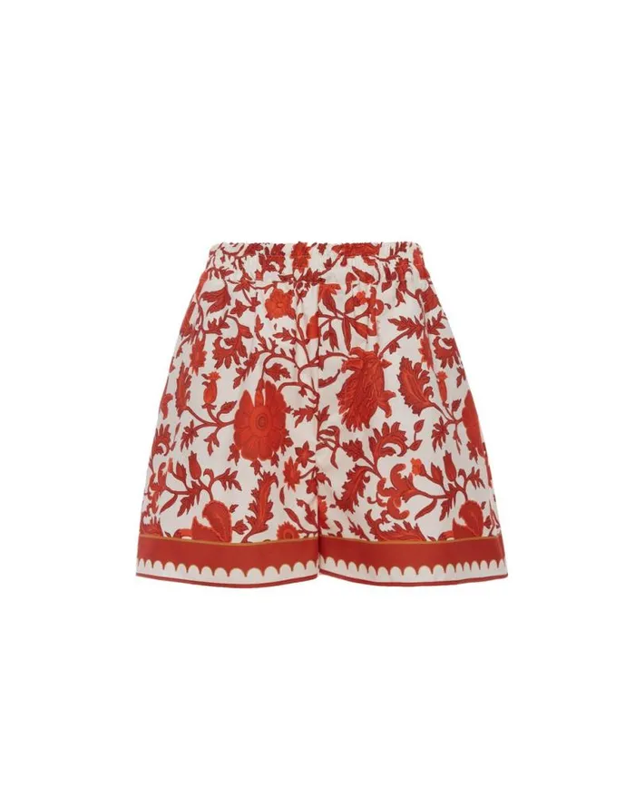 PullUp Shorts Dragonflower Mini Red Women La Double J Shorts and Pants PullUp Shorts Dragonflower Mini Red Women La Double J Shorts and Pants