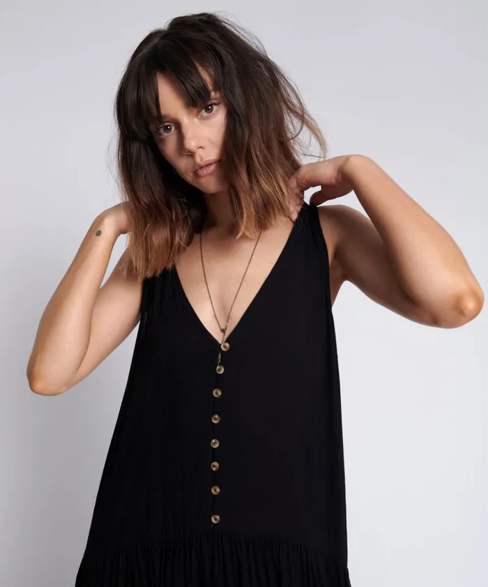 REBELLE NOIR DRESS Women One Teaspoon Midi and Maxi Dresses REBELLE NOIR DRESS Women One Teaspoon Midi and Maxi Dresses