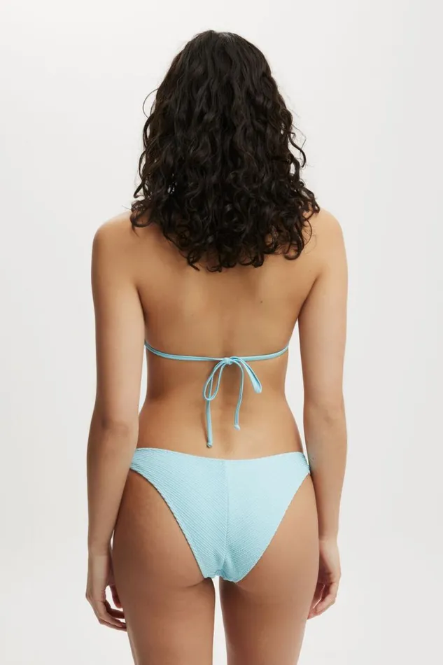 Refined High Side Brazilian Bikini Bottom Paradise Blue Crinkle Women Cotton On Bikinis Refined High Side Brazilian Bikini Bottom Paradise Blue Crinkle Women Cotton On Bikinis