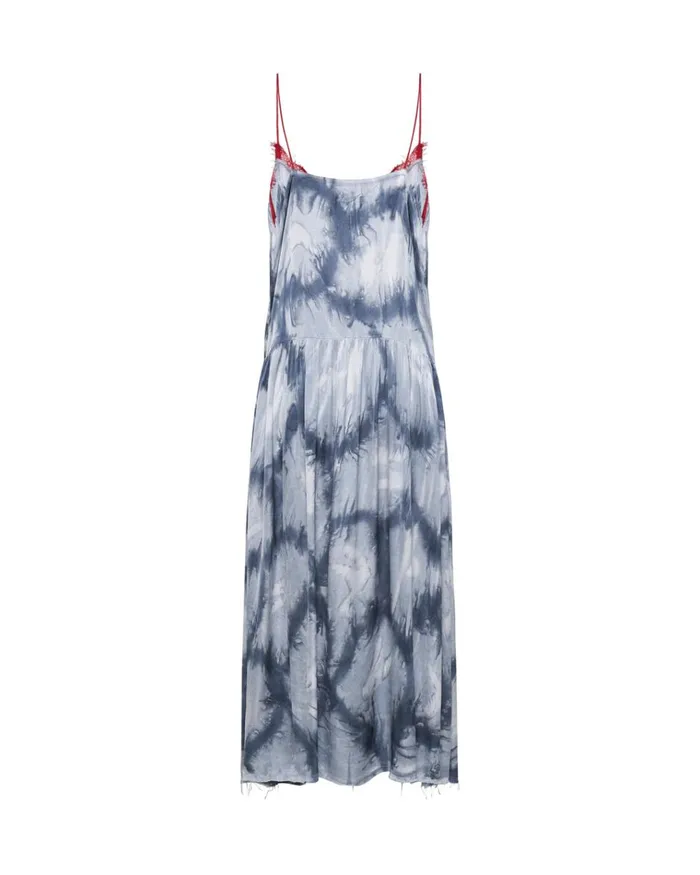 REFLECTION HAND PRINTED HIDEAWAY SLIP DRESS Women One Teaspoon Midi and Maxi Dresses REFLECTION HAND PRINTED HIDEAWAY SLIP DRESS Women One Teaspoon Midi and Maxi Dresses