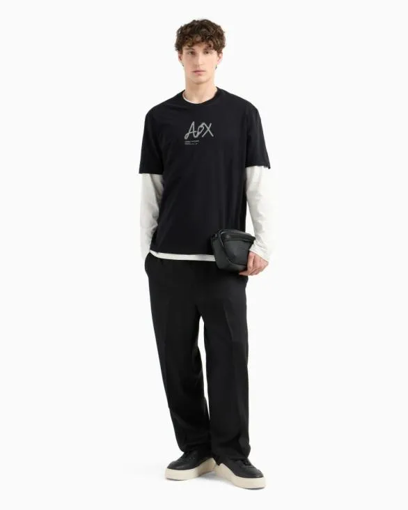 Regular Fit TShirts Black Men Armani TShirts Regular Fit TShirts Black Men Armani TShirts