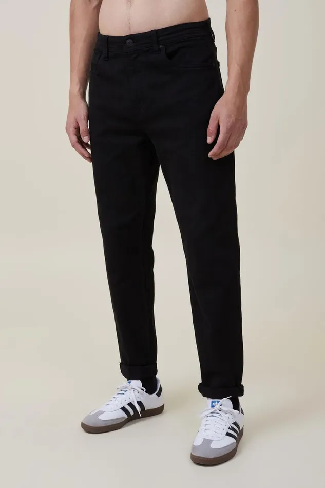 Relaxed Tapered Jean New Black Men Cotton On Jeans Relaxed Tapered Jean New Black Men Cotton On Jeans