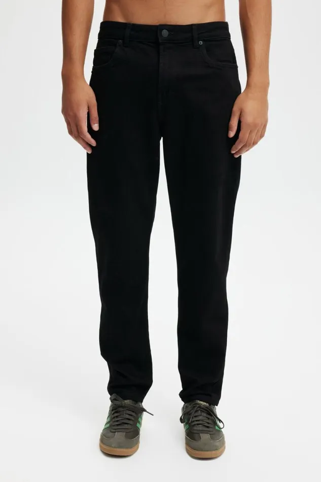 Relaxed Tapered Jean Pitch Black Men Cotton On Jeans Relaxed Tapered Jean Pitch Black Men Cotton On Jeans