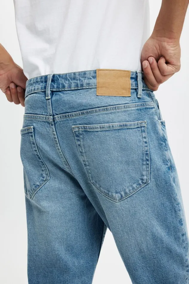 Relaxed Tapered Jean Rambling Blue Men Cotton On Jeans Relaxed Tapered Jean Rambling Blue Men Cotton On Jeans