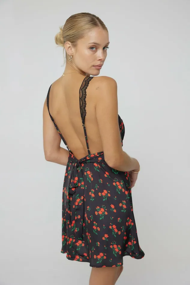RESA Amelia Mini In Rosette Women Mini Dresses