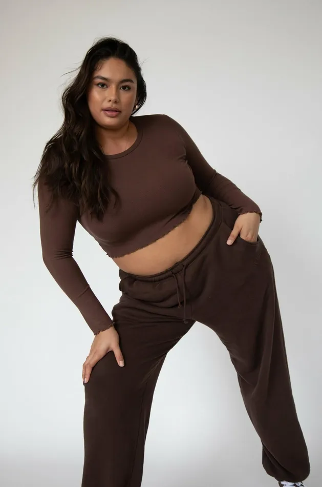 RESA Eddy Top In Brown Women Basics