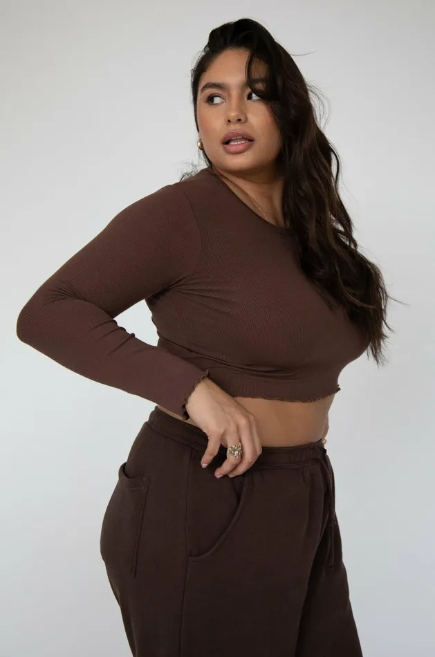 RESA Eddy Top In Brown Women Basics