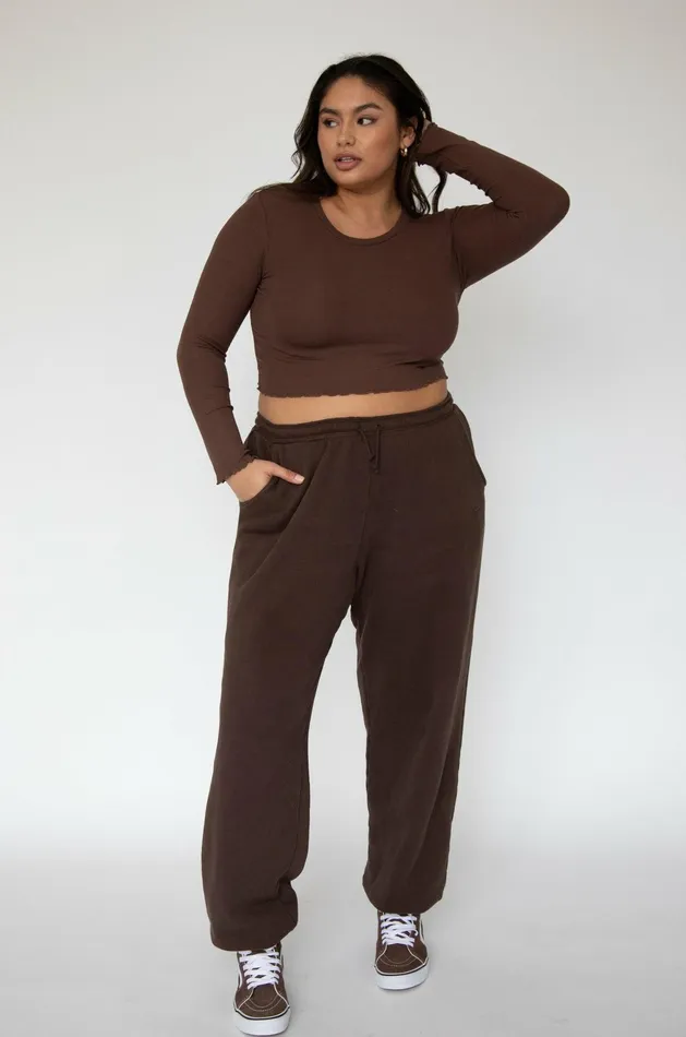 RESA Eddy Top In Brown Women Basics