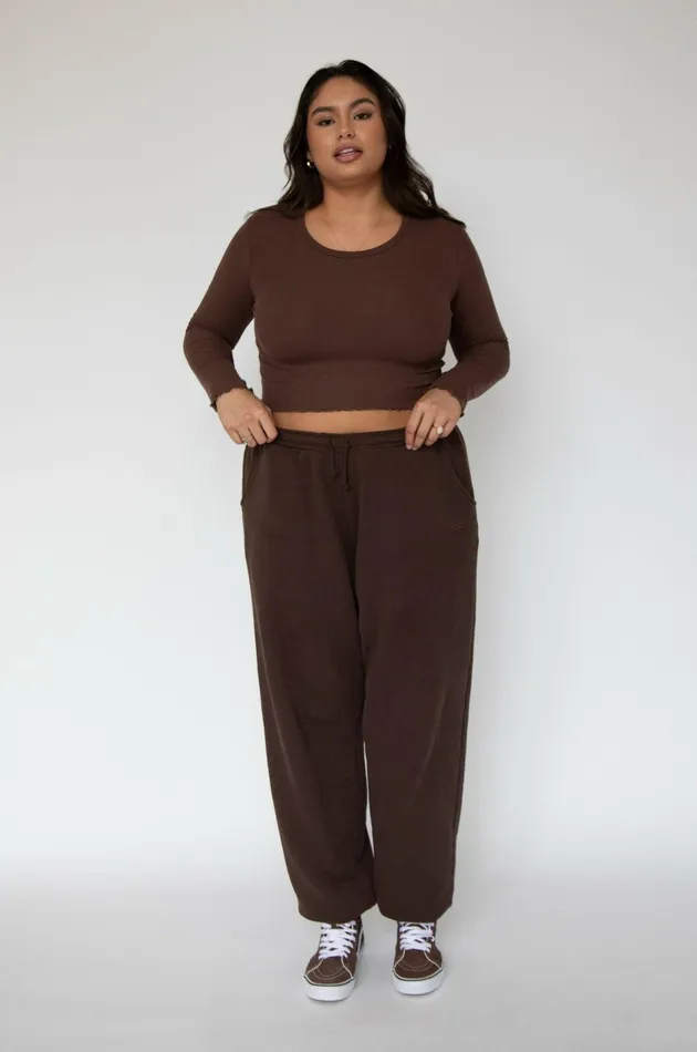 RESA Eddy Top In Brown Women Basics